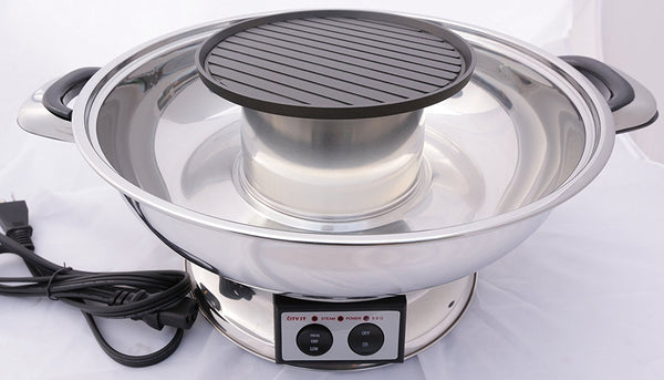 IKEDA Electric Hot Pot With BBQ Grill Review 